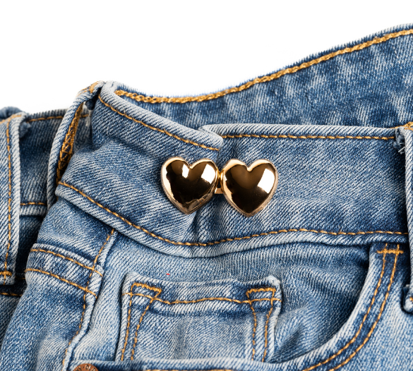 gold fit fixer hearts for adjusting jean waist